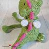 Amigurumi baby crochet dragon tiebacks pattern by cottontail and whiskers