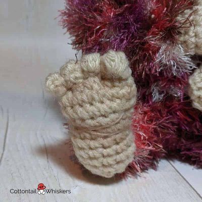 Amigurumi baby doll gremlin crochet pattern by cottontail and whiskers