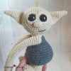 Amigurumi baby house elf tie backs crochet pattern by cottontail and whiskers