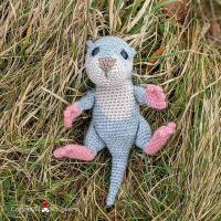 amigurumi baby otter crochet pattern by Cottontail and Whiskers