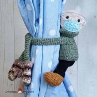 Amigurumi Bernie Sanders Mittens Meme Crochet Pattern by Cottontail and Whiskers