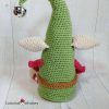 Amigurumi christmas elf crochet pattern doll by cottontail and whiskers
