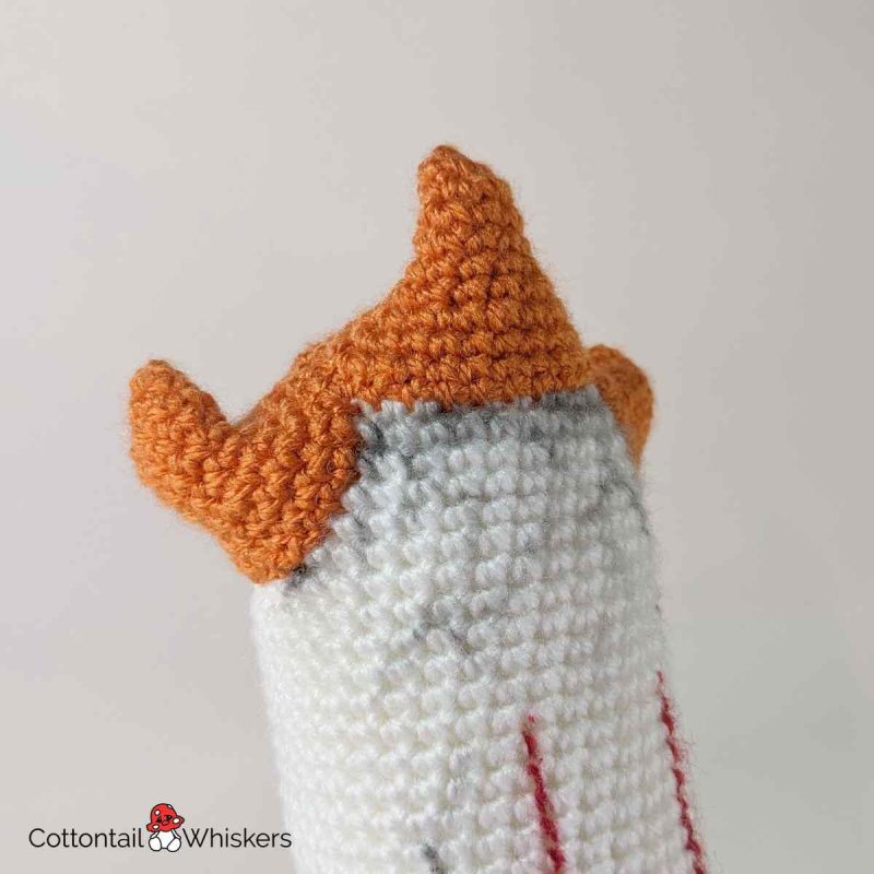Amigurumi Clown Pennywise Cactus Crochet Pattern by Cottontail and Whiskers