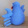 Amigurumi crochet crab doorstop pattern by cottontail and whiskers