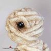 Amigurumi crochet mummy doll pattern by cottontail and whiskers