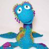 Amigurumi nessie loch ness monster crochet pattern by cottontail and whiskers