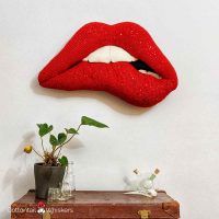 Amigurumi Rocky Horror Lips Crochet Pattern by Cottontail and Whiskers