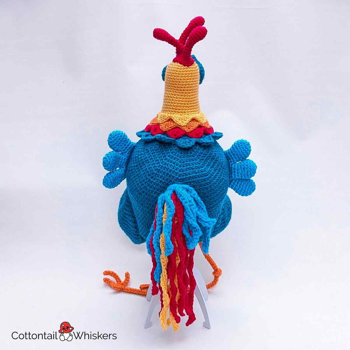 Wonderful Amigurumi Rooster Crochet Chicken Hat Pattern