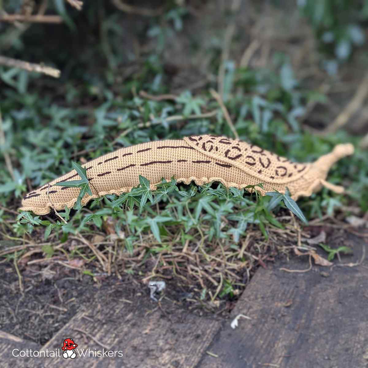 Big Cute Amigurumi Slug Crochet Pattern Download Tutorial