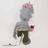 Amigurumi valentines zombie crochet pattern zed by cottontail and whiskers