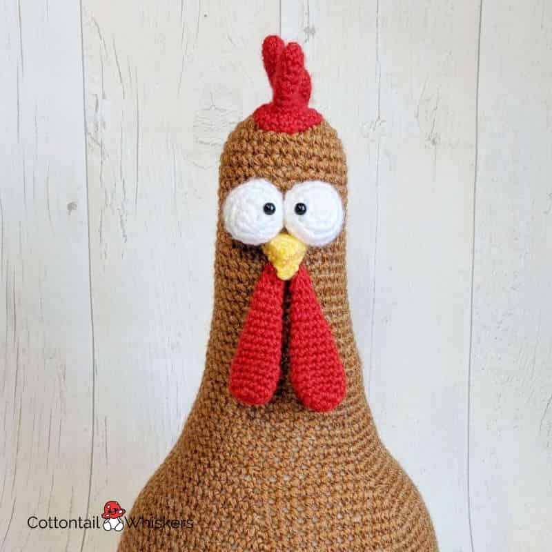 Crochet Chicken Pattern - Free Easy Make - off the hook for you