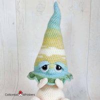Crochet Amigurumi Mushroom Pattern George by Cottontail and Whiskers