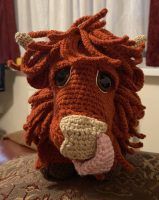 Highland cow doll photo review