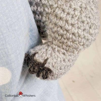 Curtain ties amigurumi crochet koala bear pattern by cottontail and whiskers