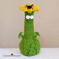 Dandelion Doorstop Crochet Pattern by Cottontail and Whiskers