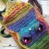 Dragon messenger crochet bag pattern by cottontail and whiskers