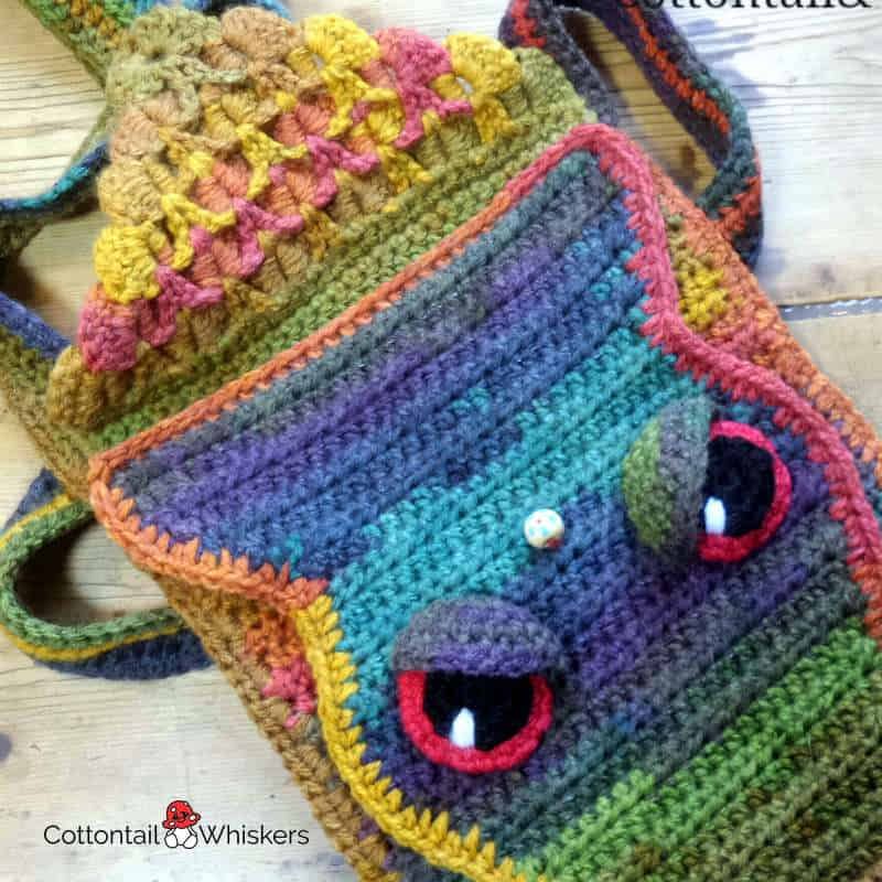 New Patterns & Supplies - Fish Wristlet Yarn Holder Bag Crochet Pattern