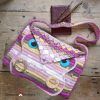 Dragon satchel crochet amigurumi bag pattern by cottontail and whiskers