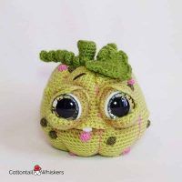 Gomez Doll Amigurumi Pumpkin Crochet Pattern by Cottontail and Whiskers