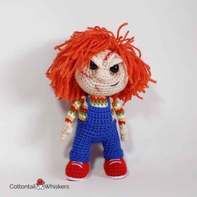 Crochet hot sale chucky doll