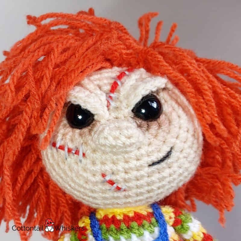 Horror Amigurumi Crochet Chucky Doll Pattern Cottontail Whiskers