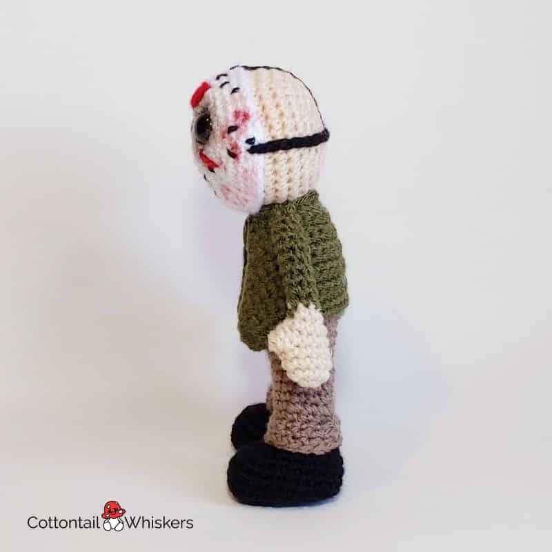 Horror Amigurumi Crochet Jason Doll Pattern | Cottontail & Whiskers