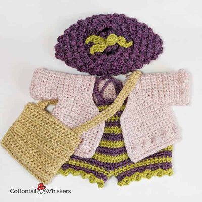Rabbit baby clothes crochet patterns very berry by cottontail and whiskers