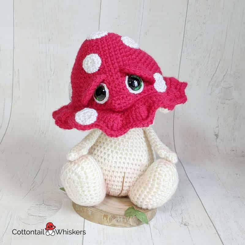 amigurumi crochet mushroom 