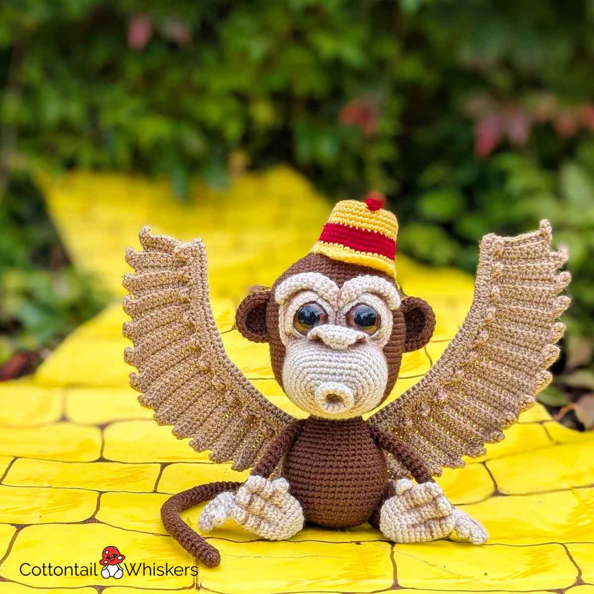 Evil Wizard Of Oz Flying Monkey Crochet Pattern Amigurumi