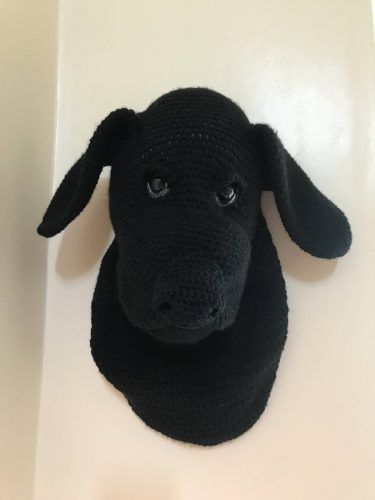 Amigurumi Black Labrador Crochet Pattern Review by Jane Nightingale for Cottontail Whiskers