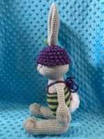 Amigurumi Bunny Crochet Rabbit Pattern Review by Melissa Brown for Cottontail Whiskers