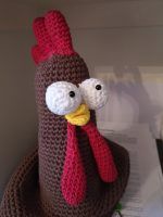 Amigurumi Chicken Crochet Pattern Review for Cottontail and Whiskers by Dani Dennington