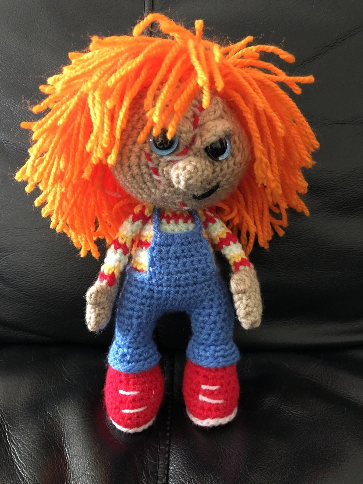 Amigurumi Chucky Doll Crochet Pattern Review by Kim for Cottontail & Whiskers