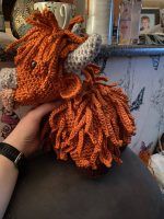 Amigurumi Crochet Highland Cow Pattern Review by Jayne for Cottontail and Whiskers