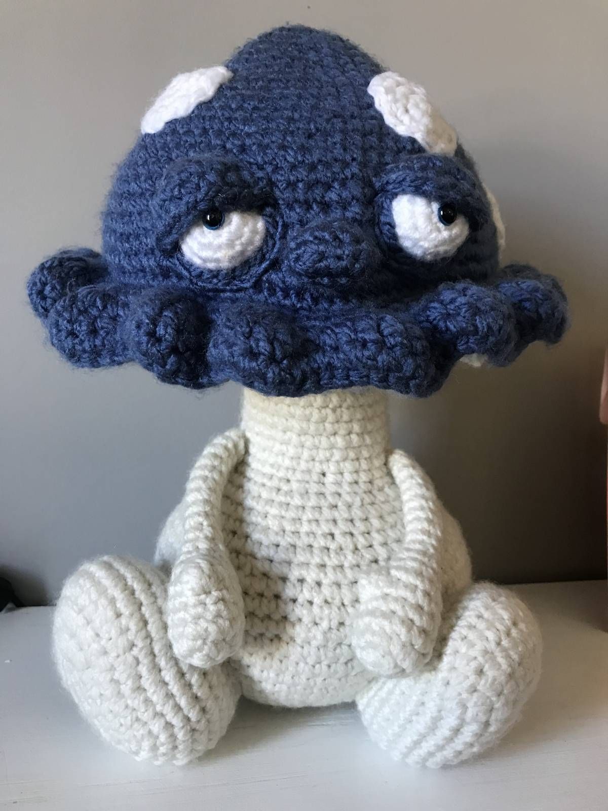 Amigurumi Crochet Mushroom Pattern Review by Deanne for Cottontail and Whiskers
