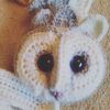 Amigurumi Crochet Owl Scarf Face Review by Kirsty Littleboy for Cottontail & Whiskers