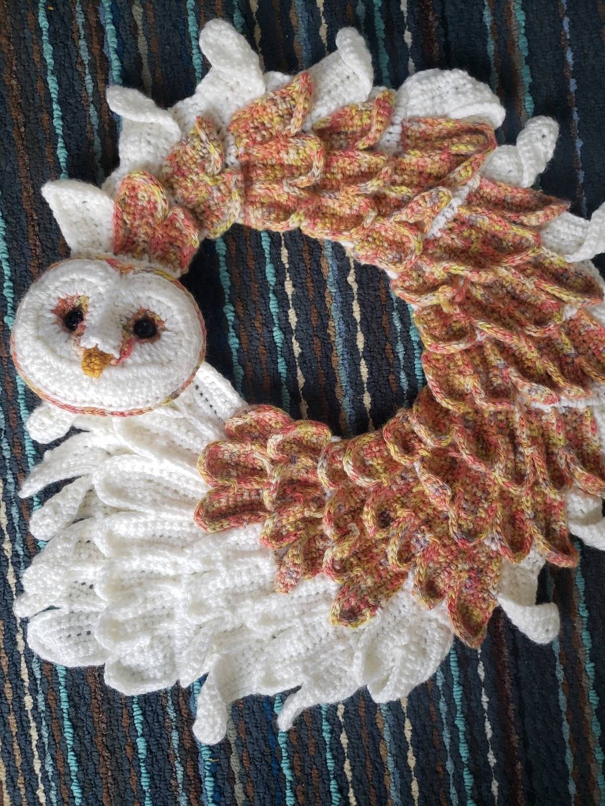 Amigurumi Crochet Owl Scarf Pattern Review by Monica Mills for Cottontail and Whiskers