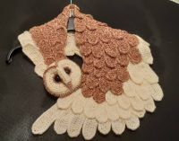 Amigurumi Crochet Owl Scarf Pattern Review by Zena-maria Staley for Cottontail and Whiskers