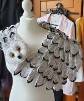 Amigurumi Crochet Owl Shawl Pattern Review by barnard_sandra3549 for Cottontail and Whiskers