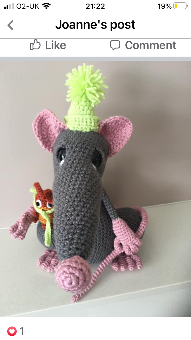 Amigurumi Crochet Rat Pattern Review for Cottontail and Whiskers by Joanne Nyberg
