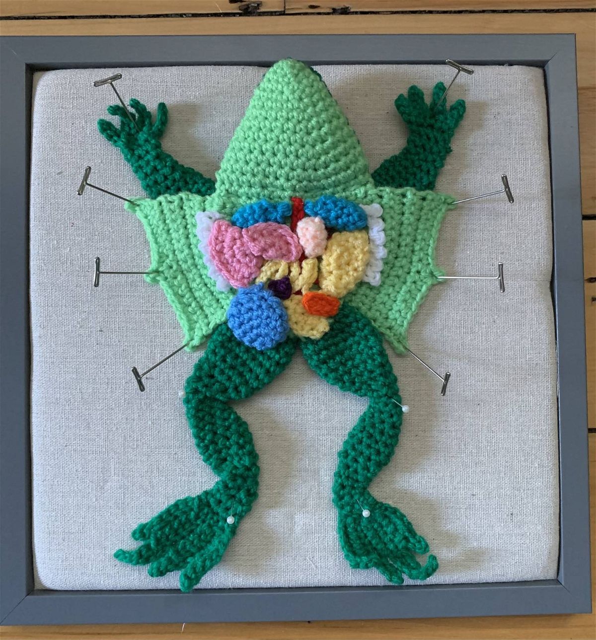 Amigurumi Frog Crochet Pattern Review by Yarnia7 for Cottontail & Whiskers
