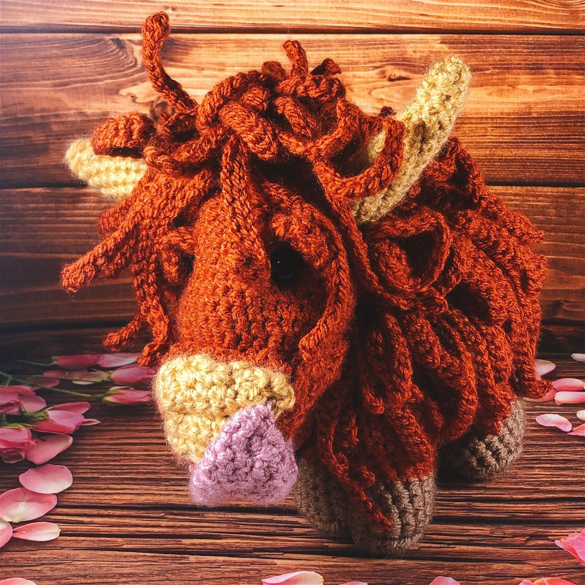Amigurumi Highland Coo Crochet Pattern Crafter Review by Catherine Fotheringham for Cottontail & Whiskers