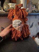 Amigurumi Highland Cow Crochet Pattern Review by Jayne for Cottontail and Whiskers