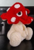 Amigurumi Magic Mushroom Crochet Pattern Photo Review by Sharon Petley for Cottontail and Whiskers