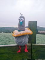 Amigurumi Pigeon Crochet Pattern Review for Cottontail and Whiskers by Evelina Zilinskaite