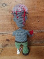 Amigurumi Valentine Zombie Crochet Pattern Review by Steph Laird for Cottontail and Whiskers