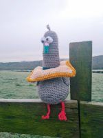 Crochet Pigeon Amigurumi Pattern Review for Cottontail and Whiskers by Evelina Zilinskaite