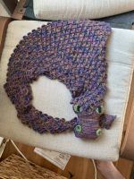 Crochet Amigurumi Dragon Shawl Pattern Review by Cathy for Cottontail and Whiskers