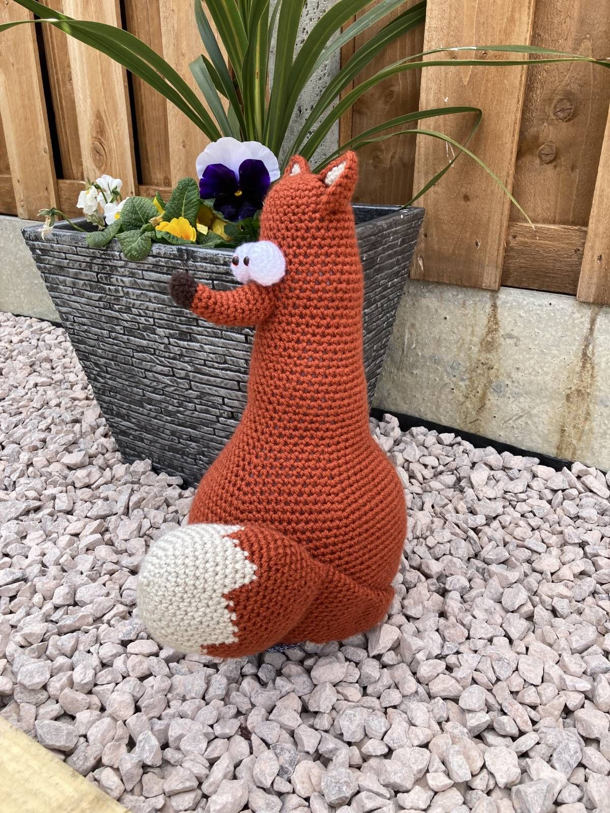 Crochet Amigurumi Fox Pattern Review by Katie Wharfe for Cottontail Whiskers