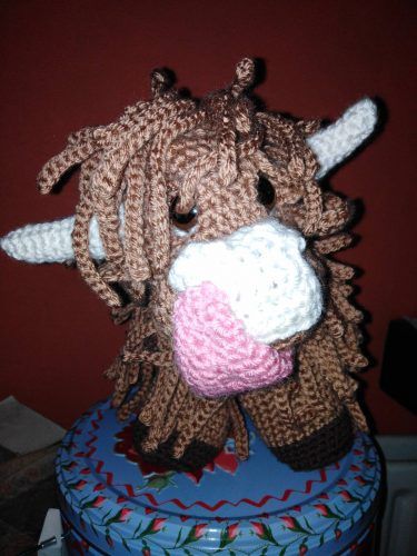 Crochet Amigurumi Highland Cow Pattern Review by Catherine for Cottontail Whiskers